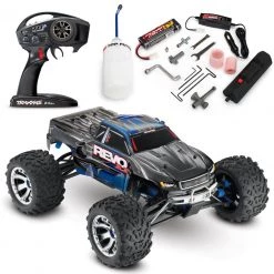 Traxxas Revo 3.3 Nitro 4WD RC Monster Truck w/TSM & Telemetry Blue -Cars & Trucks Sales 116 source 1568168335