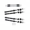 GPM Racing GPM Aluminum CVD Driveshafts and Front Steering Tie Rod for Maxx w/ WideMAXX (Black) -Cars & Trucks Sales 12074 47747.1658924018