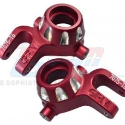 GPM Racing GPM Aluminum Front Knuckle Arms For Sledge (Red)