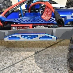 GPM Racing GPM Aluminum Nerf Bars Set, Silver Inlay "A", For Hoss 4x4 (Red) -Cars & Trucks Sales 1659074105.1280.1280 41382.1659074637