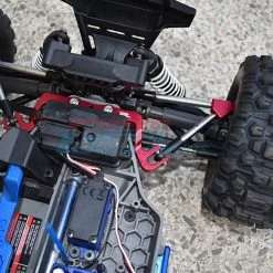 GPM Racing GPM Aluminum Hoss 4x4 Front Tie Rods With Stabilizer For C Hub (Red) -Cars & Trucks Sales 1659219515.1280.1280 28748.1659219599