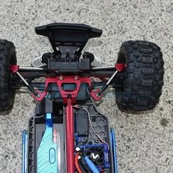 GPM Racing GPM Aluminum Hoss 4x4 Front and Rear Tie Rods w/ Stabilizer and Center Brace (Red) -Cars & Trucks Sales 1659220734.1280.1280 86021.1659220777