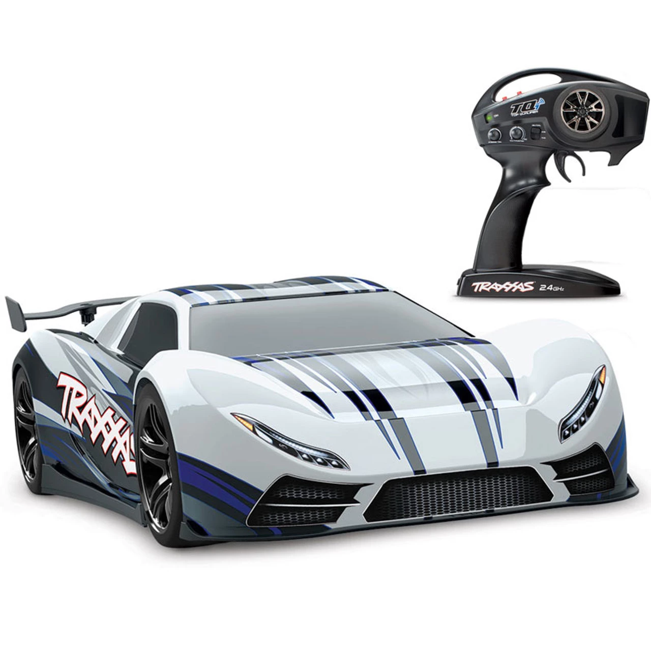 Traxxas XO-1 AWD 1/7 Scale RTR RC Supercar w/TSM & Wireless Module Bluex 23 Traxxas XO-1 AWD 1/7 Scale RTR RC Supercar w/TSM & Wireless Module Bluex - Image 21