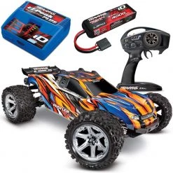 Traxxas Rustler 4x4 VXL RTR Truck & 60+MPH 3S LiPo Combo Blue -Cars & Trucks Sales 688 source 1595887445