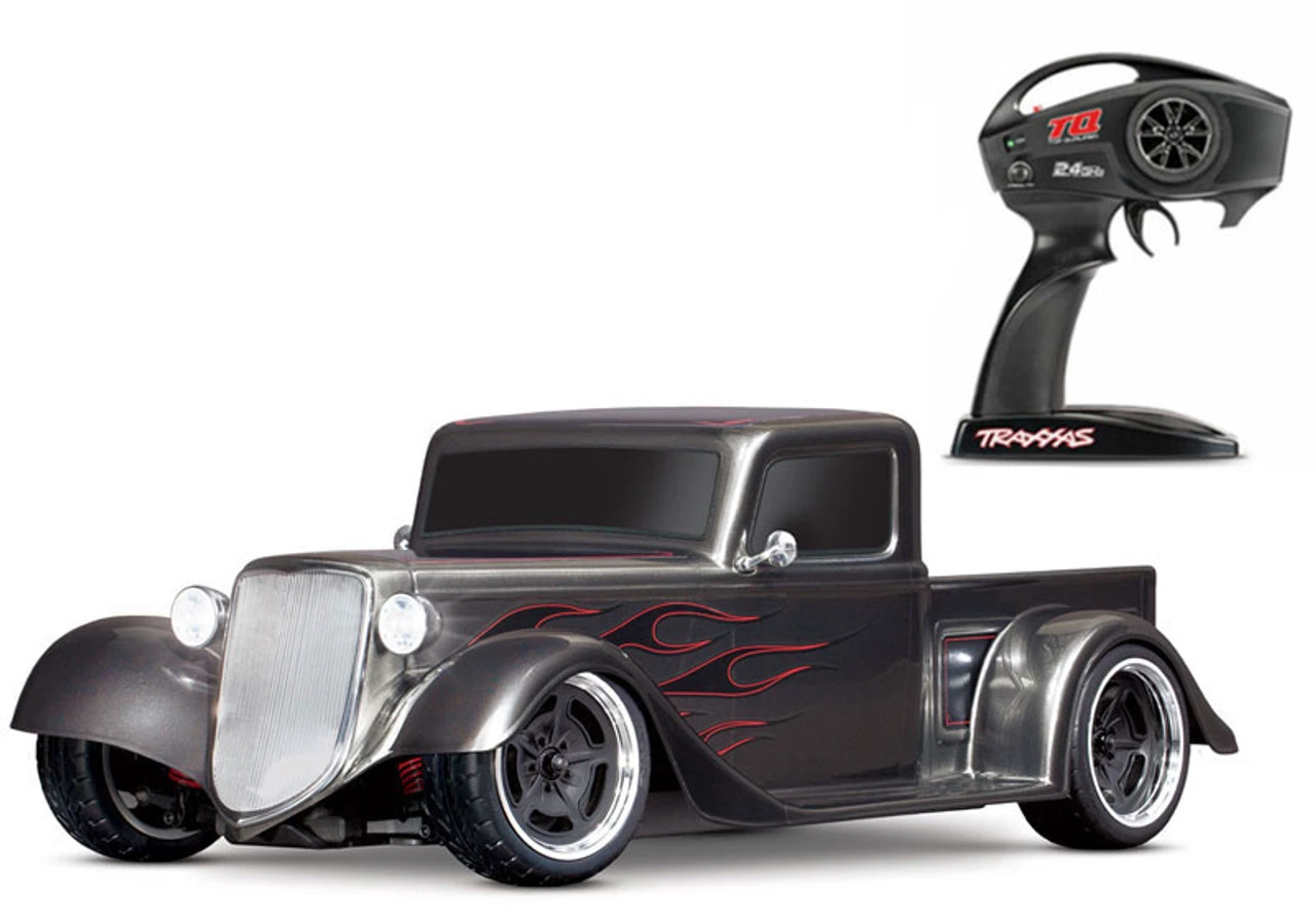 Traxxas 4-TEC 3.0 Factory Five '35 Hot Rod Truck w/LED Lights Silver 14 Traxxas 4-TEC 3.0 Factory Five '35 Hot Rod Truck w/LED Lights Silver - Image 12