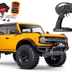 Traxxas TRX-4 2021 Ford Bronco 4WD RTR Crawler Trail Truck: W/FREE WINCH KIT #8855 Shadow Black -Cars & Trucks Sales 991 source 1657127120