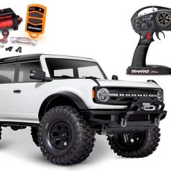 Traxxas TRX-4 2021 Ford Bronco 4WD RTR Crawler Trail Truck: W/FREE WINCH KIT #8855 Shadow Black -Cars & Trucks Sales 992 source 1657127120