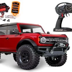 Traxxas TRX-4 2021 Ford Bronco 4WD RTR Crawler Trail Truck: W/FREE WINCH KIT #8855 Shadow Black -Cars & Trucks Sales 993 source 1657127120