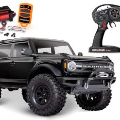 Traxxas TRX-4 2021 Ford Bronco 4WD RTR Crawler Trail Truck: W/FREE WINCH KIT #8855 Shadow Black -Cars & Trucks Sales 994 source 1657127120