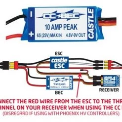 Castle Creations BEC (Battery Eliminator Circuit) for 2S-6S LiPo