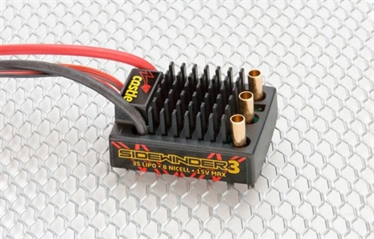 Castle Creations Sidewinder SV3 Waterproof ESC 3 Castle Creations Sidewinder SV3 Waterproof ESC