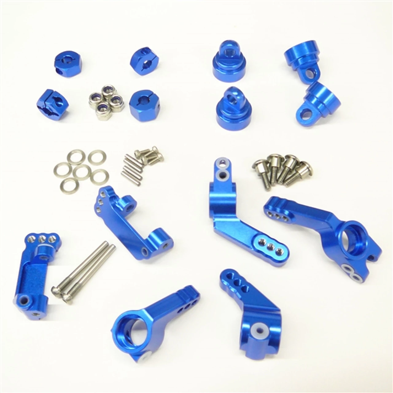 Gen3 RC Blue Aluminum Suspension Upgrade for Traxxas 1/10 2WD Slash Rustler Stampede 3 Gen3 RC Blue Aluminum Suspension Upgrade for Traxxas 1/10 2WD Slash Rustler Stampede