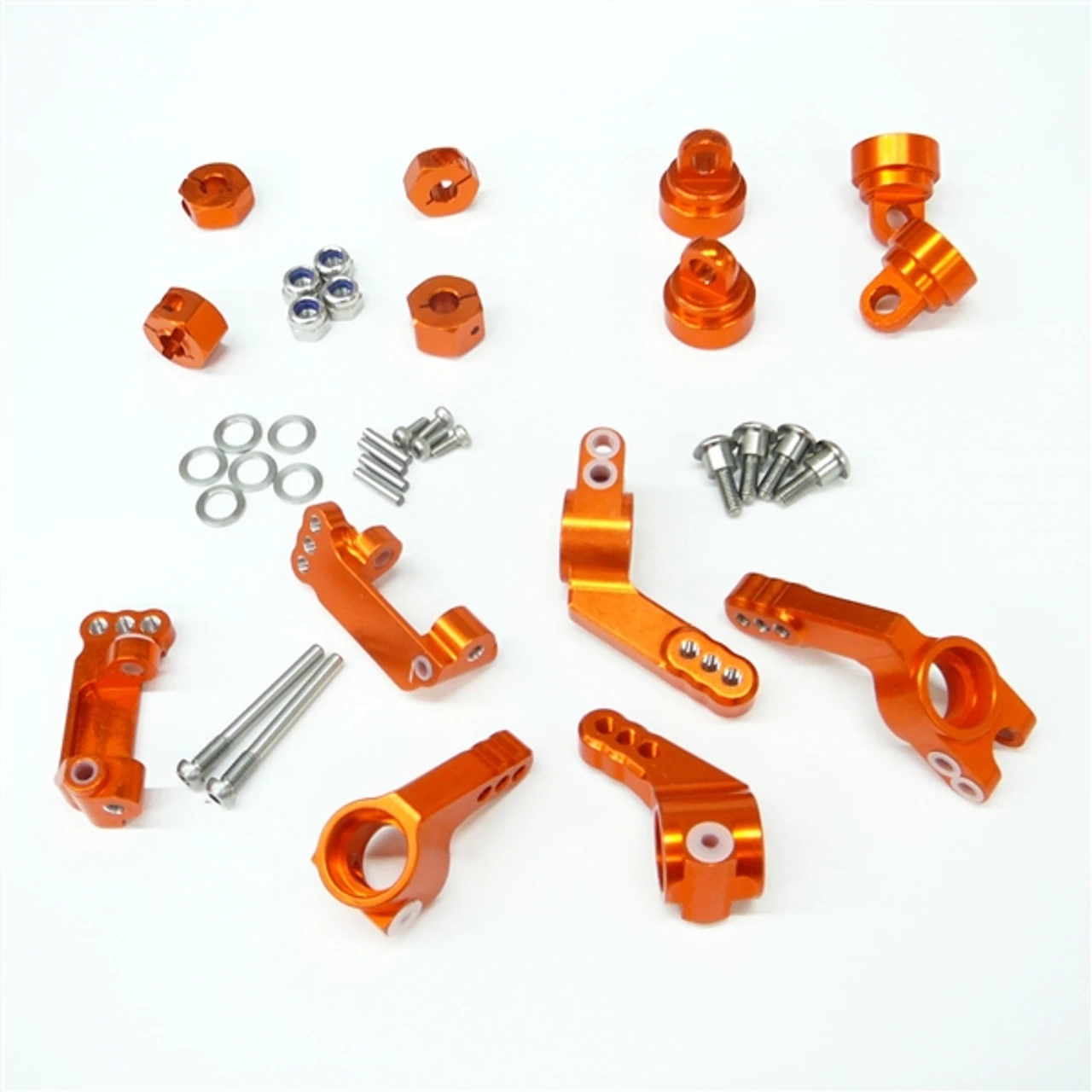 Gen3 RC Orange Aluminum Suspension Upgrade for Traxxas 1/10 2WD Slash Rustler Stampede 3 Gen3 RC Orange Aluminum Suspension Upgrade for Traxxas 1/10 2WD Slash Rustler Stampede