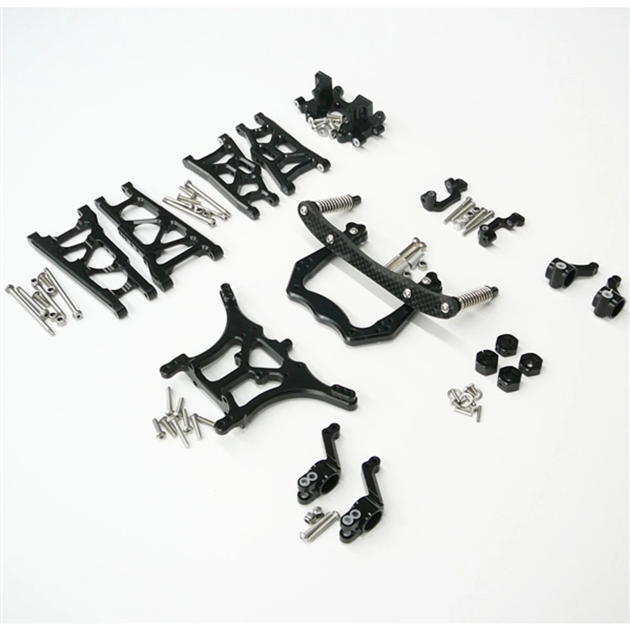 Gen3 RC Black Aluminum Complete Upgrade Kit Traxxas Rustler 2WD XL-5 & VXL 3 Gen3 RC Black Aluminum Complete Upgrade Kit Traxxas Rustler 2WD XL-5 & VXL