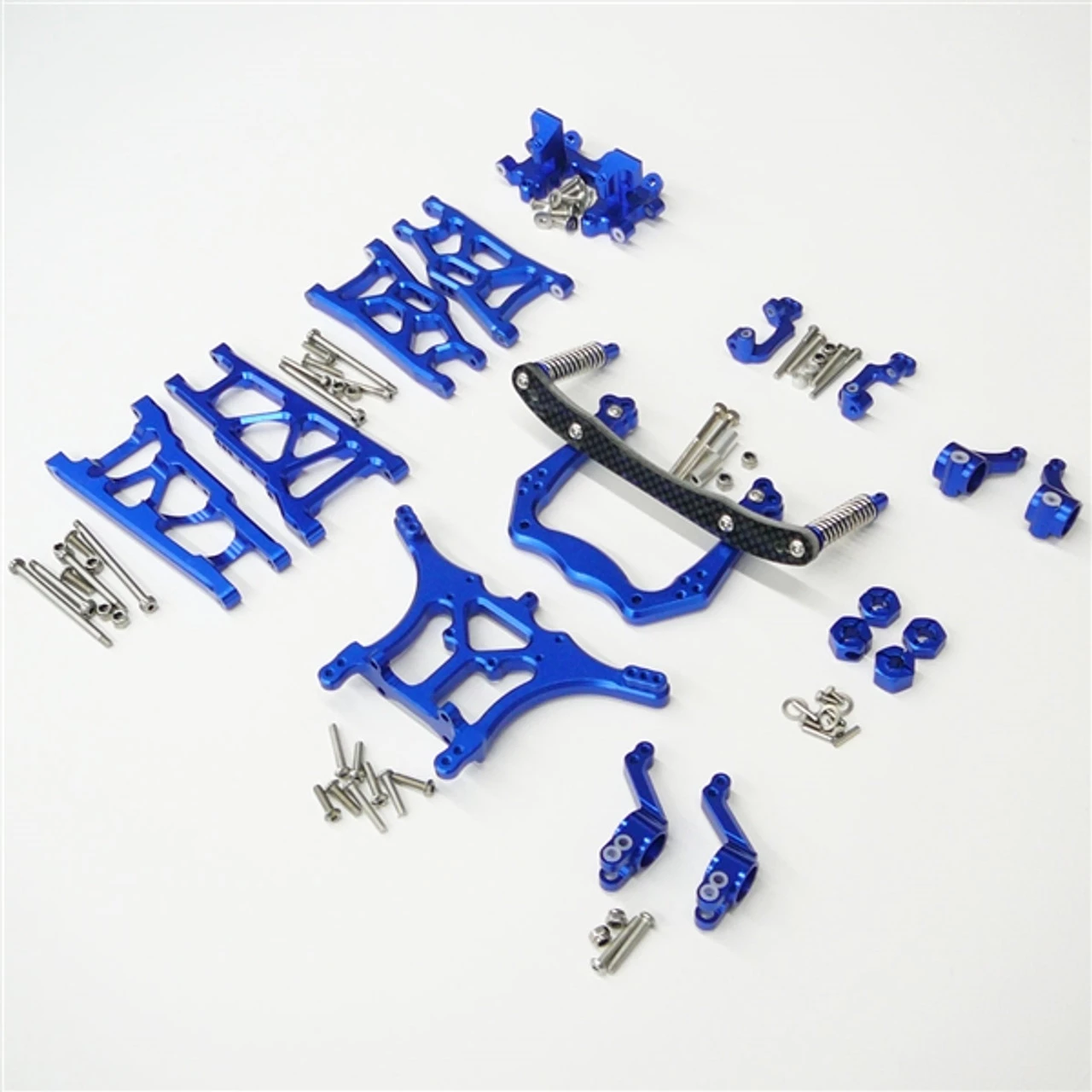 Gen3 RC Blue Aluminum Complete Upgrade Kit Traxxas Rustler 2WD XL-5 & VXL 3 Gen3 RC Blue Aluminum Complete Upgrade Kit Traxxas Rustler 2WD XL-5 & VXL