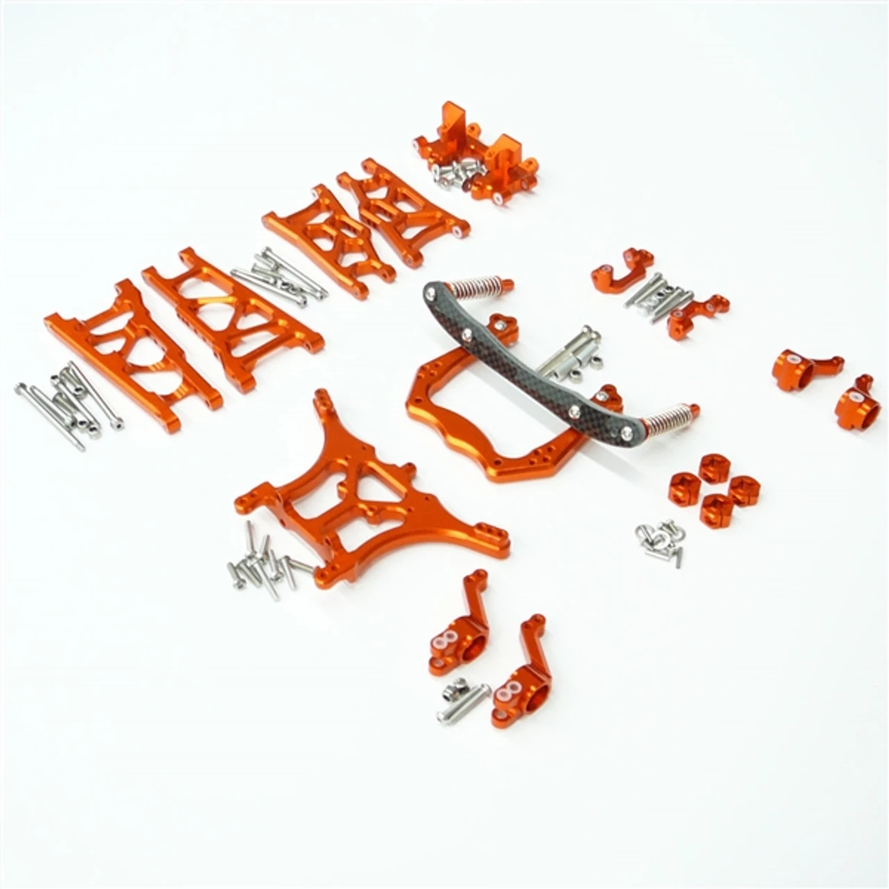 Gen3 RC Orange Aluminum Complete Upgrade Kit Traxxas Rustler 2WD XL-5 & VXL 3 Gen3 RC Orange Aluminum Complete Upgrade Kit Traxxas Rustler 2WD XL-5 & VXL