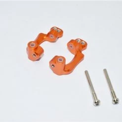 GPM Racing GPM Orange Aluminum Caster Blocks for 2WD Stampede Rustler Slash
