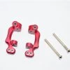 GPM Racing GPM Red Aluminum Caster Blocks for 2WD Stampede Rustler Slash