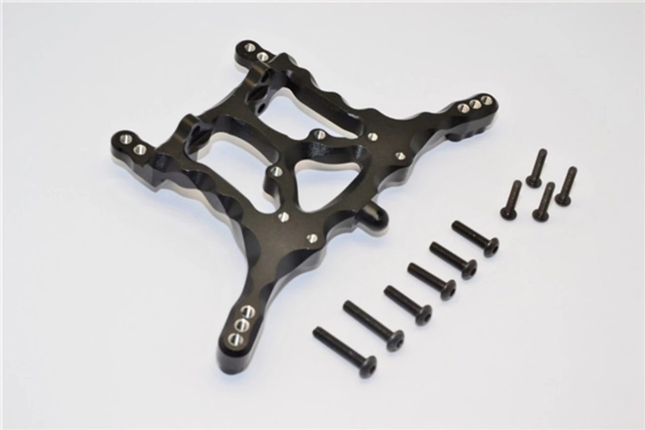 GPM Racing GPM Black Aluminum Rear Shock Tower for 2WD Stampede Rustler Slash Bandit 3 GPM Racing GPM Black Aluminum Rear Shock Tower for 2WD Stampede Rustler Slash Bandit