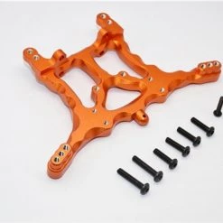 GPM Racing GPM Orange Aluminum Rear Shock Tower for 2WD Stampede Rustler Slash Bandit