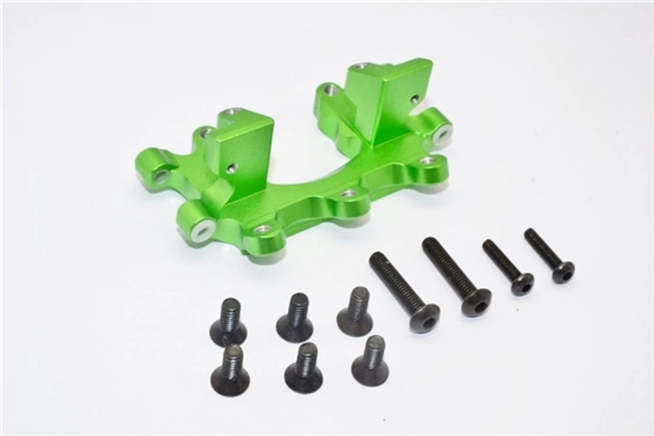GPM Racing GPM Green Aluminum Front Bulkhead for 2WD Stampede Rustler Slash Bandit 3 GPM Racing GPM Green Aluminum Front Bulkhead for 2WD Stampede Rustler Slash Bandit