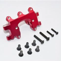 GPM Racing GPM Red Aluminum Front Bulkhead for 2WD Stampede Rustler Slash Bandit