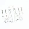 GPM Racing GPM Silver Aluminum 90T P2 Front Rocker Arm Set for E-Revo & E-Revo 2.0