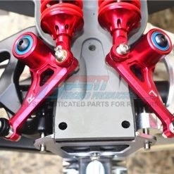 GPM Racing GPM Silver Aluminum 90T P2 Front Rocker Arm Set for E-Revo & E-Revo 2.0 -Cars & Trucks Sales GPM ER2027F S 3 23717.1562670671