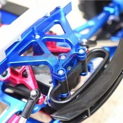 GPM Racing GPM Blue Aluminum Front Body Mount Set for E-Revo 2.0, Revo 3.3, Slayer, Summit -Cars & Trucks Sales GPM ER2029 B 4 07835.1562670691