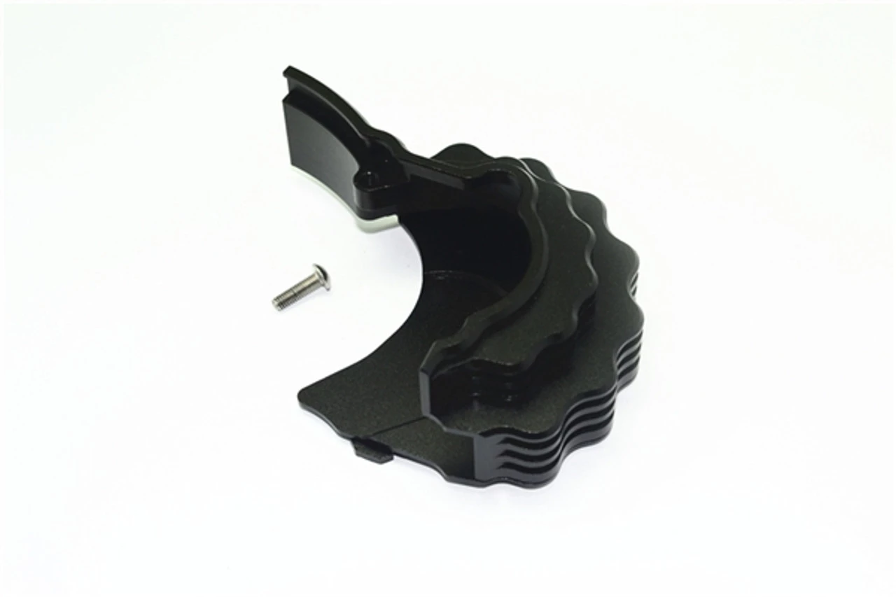 GPM Racing GPM Black Aluminum Heatsink Gear Cover for E-Revo 2.0 3 GPM Racing GPM Black Aluminum Heatsink Gear Cover for E-Revo 2.0