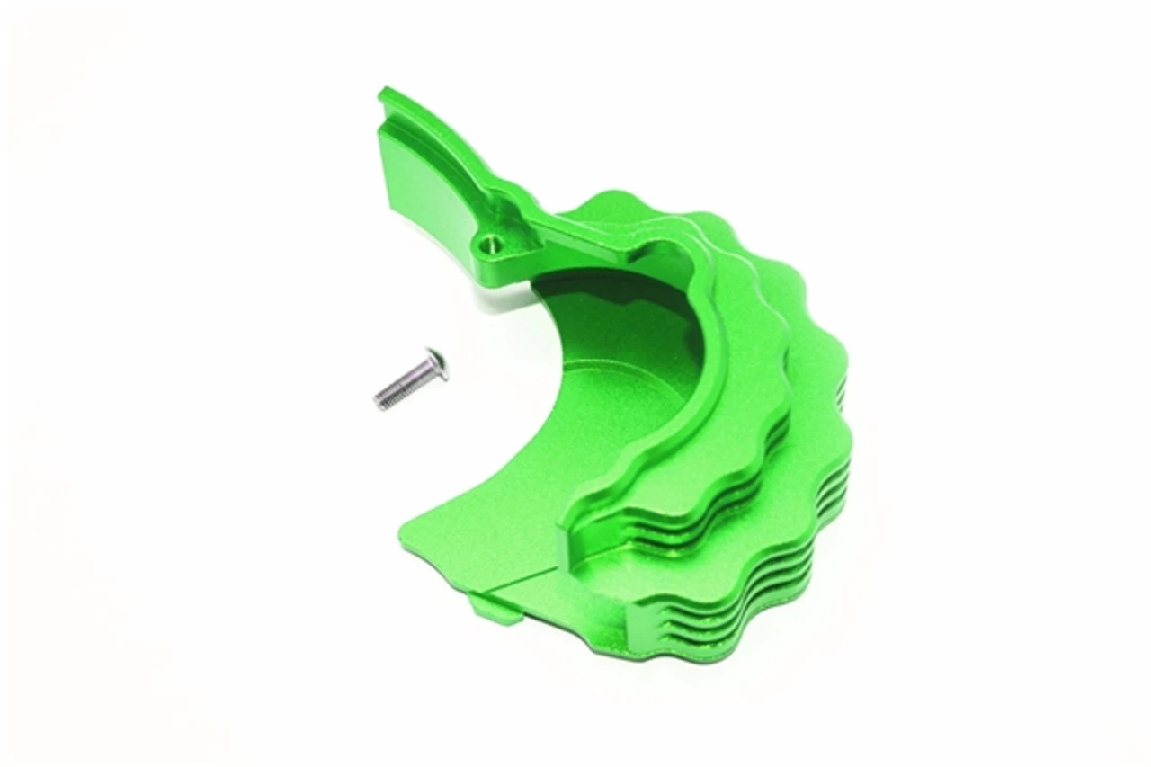 GPM Racing GPM Green Aluminum Heatsink Gear Cover for E-Revo 2.0 3 GPM Racing GPM Green Aluminum Heatsink Gear Cover for E-Revo 2.0
