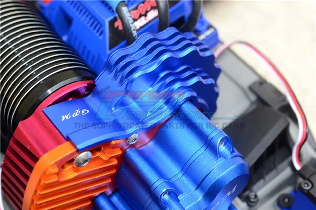 GPM Racing GPM Green Aluminum Heatsink Gear Cover for E-Revo 2.0 4 GPM Racing GPM Green Aluminum Heatsink Gear Cover for E-Revo 2.0 - Image 2