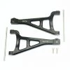 GPM Racing GPM Black Aluminum Front Upper Suspension Arms for E-Revo 2.0