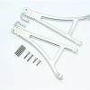 GPM Racing GPM Silver Aluminum Front Lower Suspension Arms for E-Revo 2.0