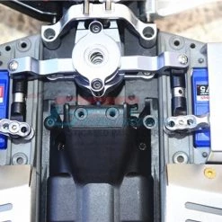 GPM Racing GPM Blue Aluminum 25T Spline Servo Horns w/Adjustable Stainless Steel Links for E-Revo & Summit -Cars & Trucks Sales GPM ER216025S B 3 85499.1562670856