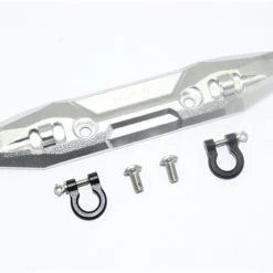 GPM Racing GPM Aluminum Front Bumper w/D-Rings for E-Revo 2.0 (Silver)