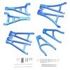 GPM Racing GPM Blue Complete Aluminum Suspension Arm Set for E-Revo 2.0 -Cars & Trucks Sales GPM ER24567 B 2 16619.1563439735