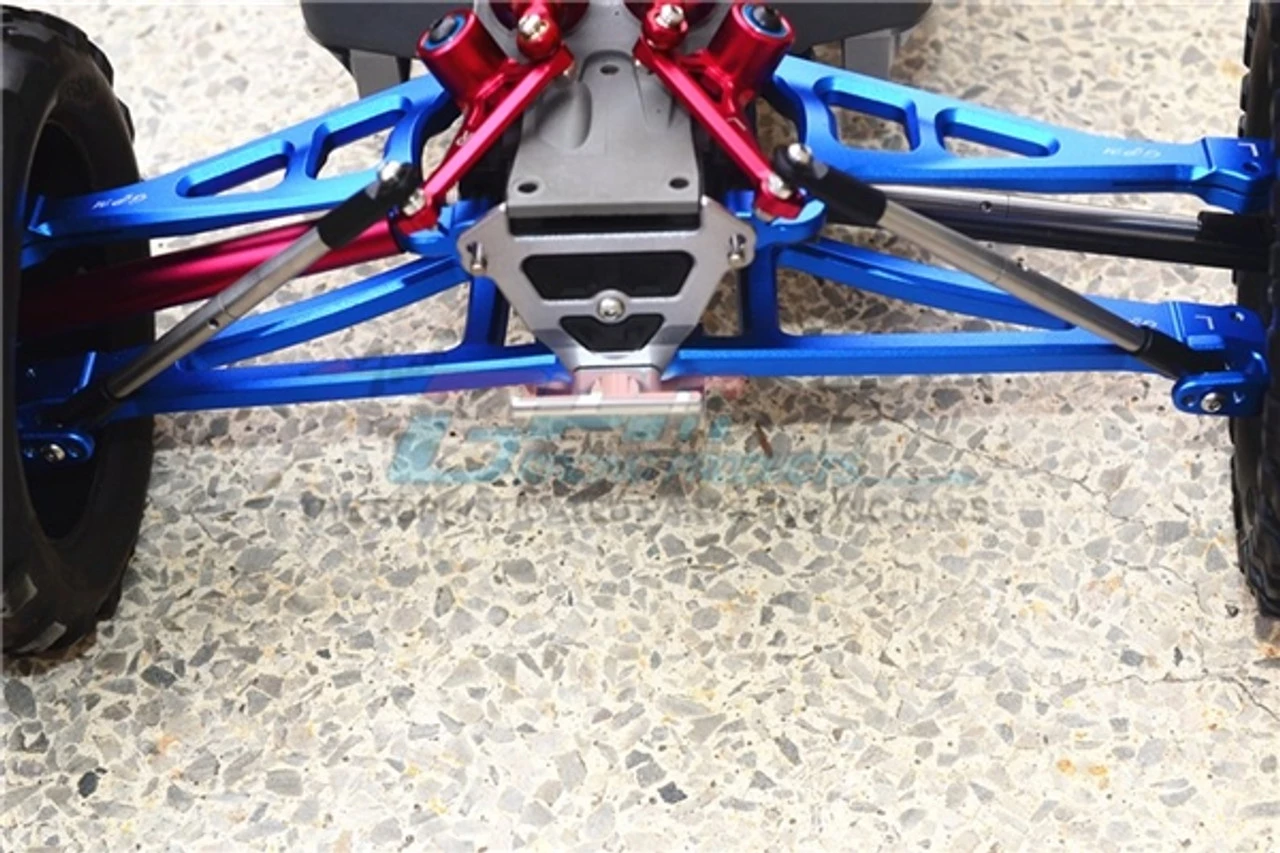 GPM Racing GPM Blue Complete Aluminum Suspension Arm Set for E-Revo 2.0 4 GPM Racing GPM Blue Complete Aluminum Suspension Arm Set for E-Revo 2.0 - Image 2