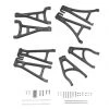 GPM Racing GPM Black Complete Aluminum Suspension Arm Set for E-Revo 2.0 -Cars & Trucks Sales GPM ER24567 BK 2 54738.1563439736