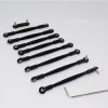 GPM Racing GPM Complete Black Aluminum Tie Rod & Pushrod Set for 1/16 E-Revo & Summit -Cars & Trucks Sales GPM ERV160 BK BEBK 2 72659.1655499646