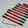 GPM Racing GPM Complete Red Aluminum Tie Rod & Pushrod Set for 1/16 E-Revo & Summit -Cars & Trucks Sales GPM ERV160 R BEBK 2 20170.1655499641