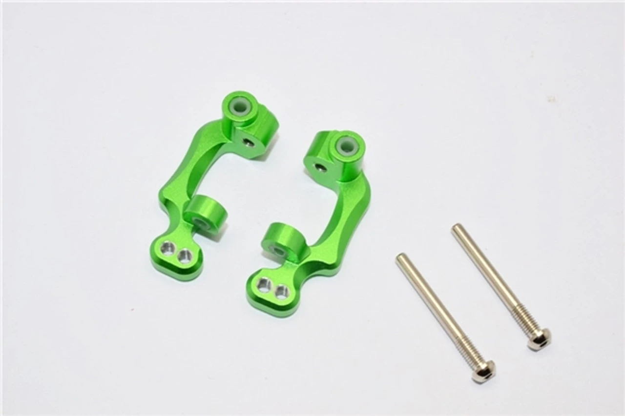 GPM Racing GPM Green Aluminum Caster Blocks fits 2WD Stampede Rustler Slash 3 GPM Racing GPM Green Aluminum Caster Blocks fits 2WD Stampede Rustler Slash