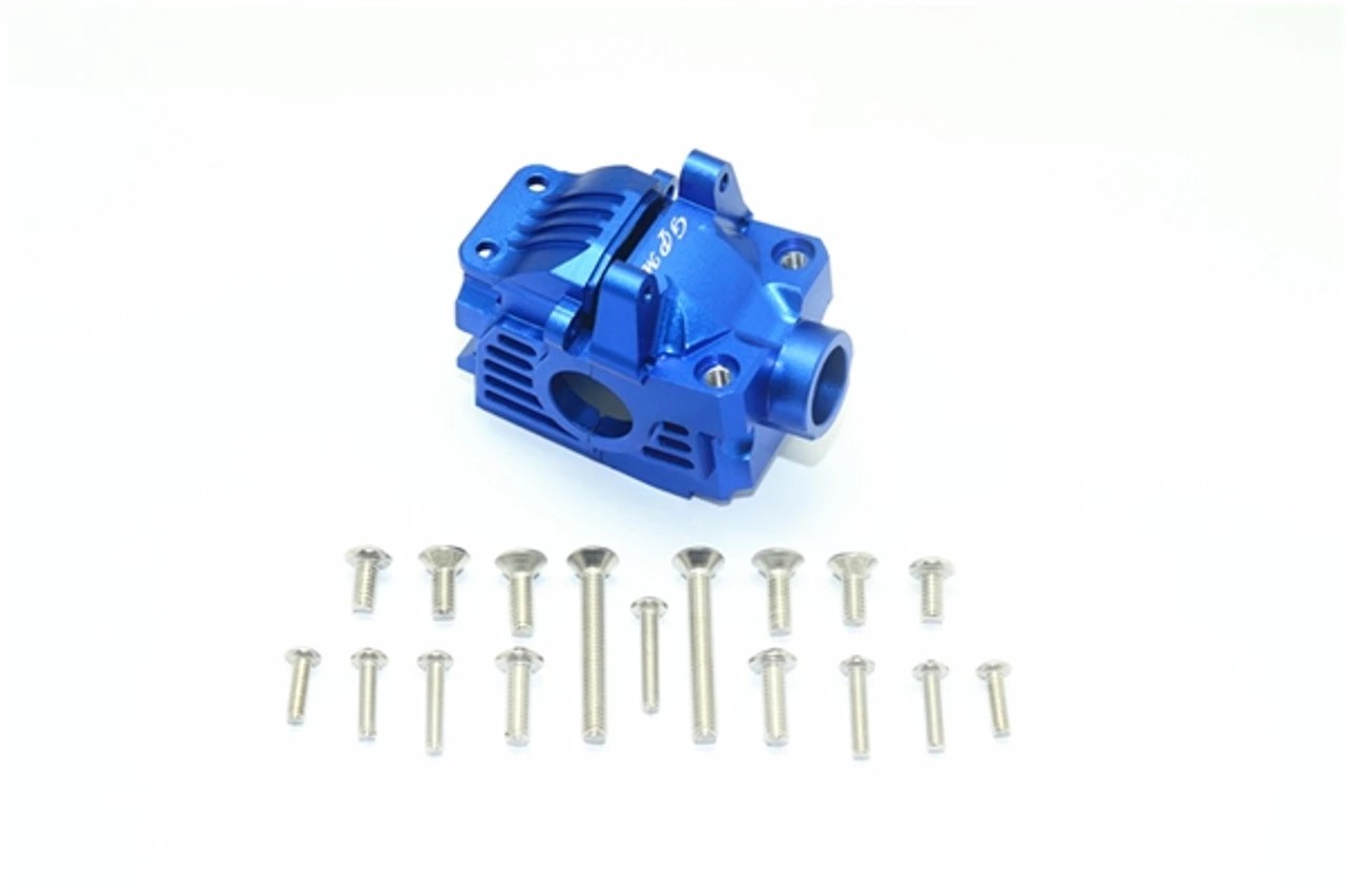 GPM Racing GPM Aluminum Front Gearbox for 4x4 Slash Rustler Stampede (Blue) 3 GPM Racing GPM Aluminum Front Gearbox for 4x4 Slash Rustler Stampede (Blue)
