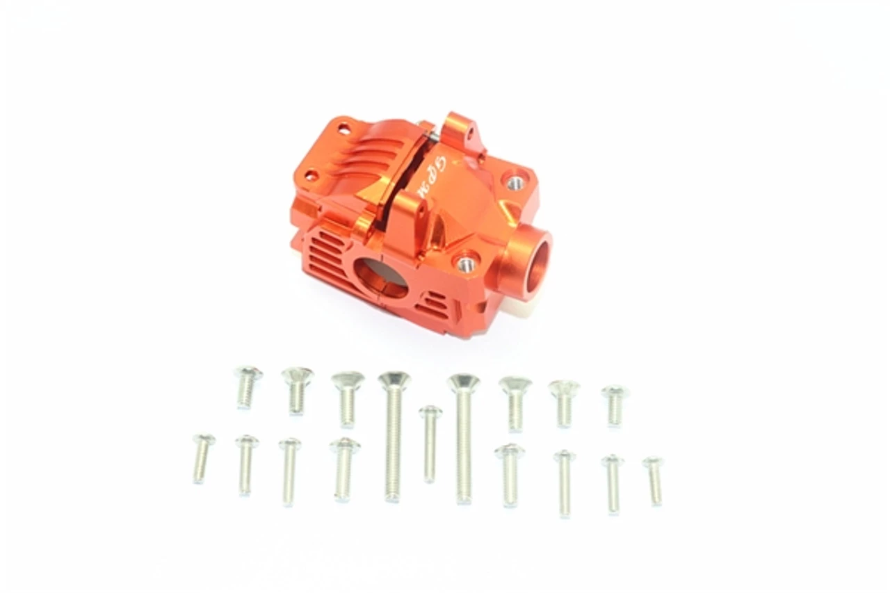 GPM Racing GPM Aluminum Front Gearbox for 4x4 Slash Rustler Stampede (Orange) 3 GPM Racing GPM Aluminum Front Gearbox for 4x4 Slash Rustler Stampede (Orange)