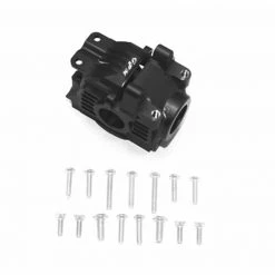 GPM Racing GPM Aluminum Rear Gearbox for 4x4 Slash Rustler Stampede (Black)