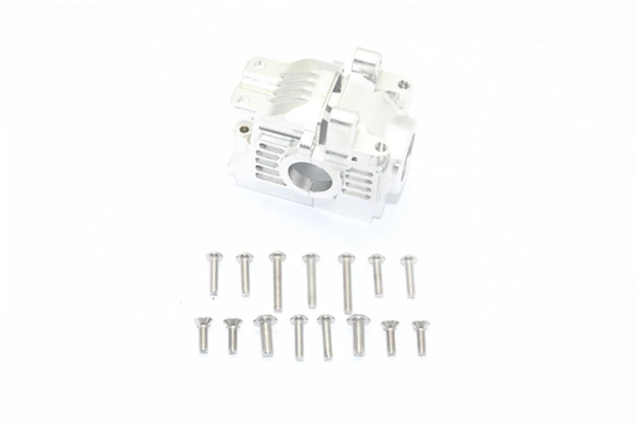 GPM Racing GPM Aluminum Rear Gearbox for 4x4 Slash Rustler Stampede (Silver) 3 GPM Racing GPM Aluminum Rear Gearbox for 4x4 Slash Rustler Stampede (Silver)