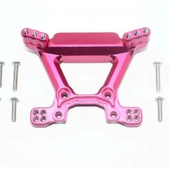 GPM Racing GPM Red Aluminum Front Shock Tower for Rustler 4x4