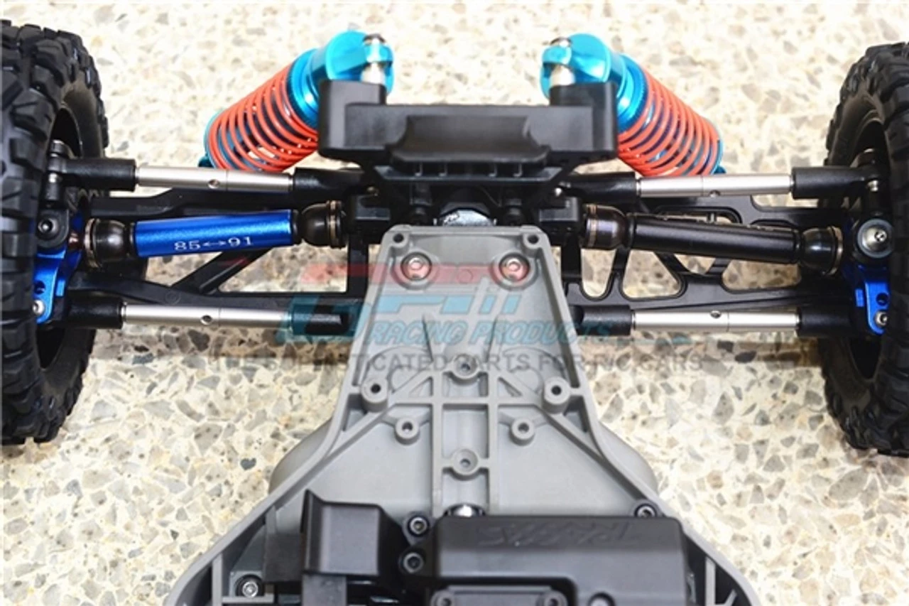 GPM Racing GPM Stainless Steel HD Tie Rod & Suspension Link Set for Rustler 4x4 5 GPM Racing GPM Stainless Steel HD Tie Rod & Suspension Link Set for Rustler 4x4 - Image 3