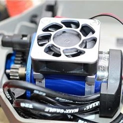 GPM Racing GPM Blue Aluminum Motor Heatsink Fan for Slash 4x4 LCG, Stampede, Rustler -Cars & Trucks Sales GPM SLA018FANLCG B 3 09950.1562671178