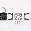 GPM Racing GPM Black Aluminum Motor Heatsink Fan for Slash 4x4 LCG, Stampede, Rustler